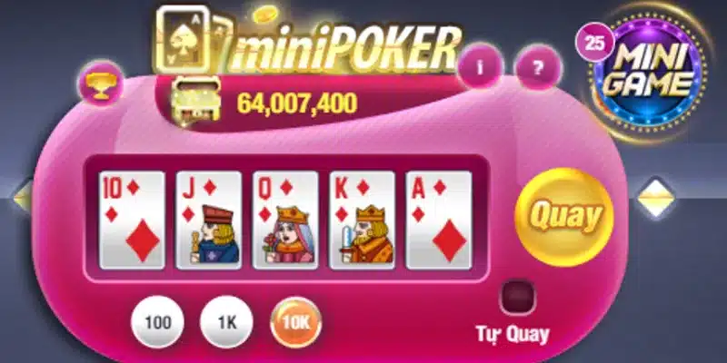 Cách chinh phục mini poker và giành chiến thắng dễ dàng